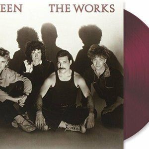 Queen The Works LP ~ Exclusive Colored Vinyl (Burgundy) ~ New/Sealed!